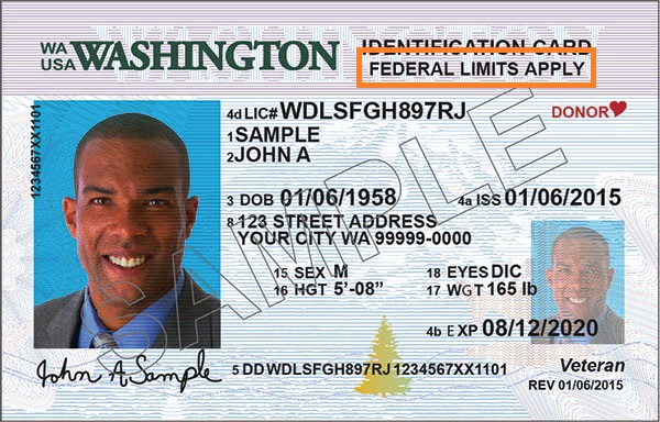 new washington driver license